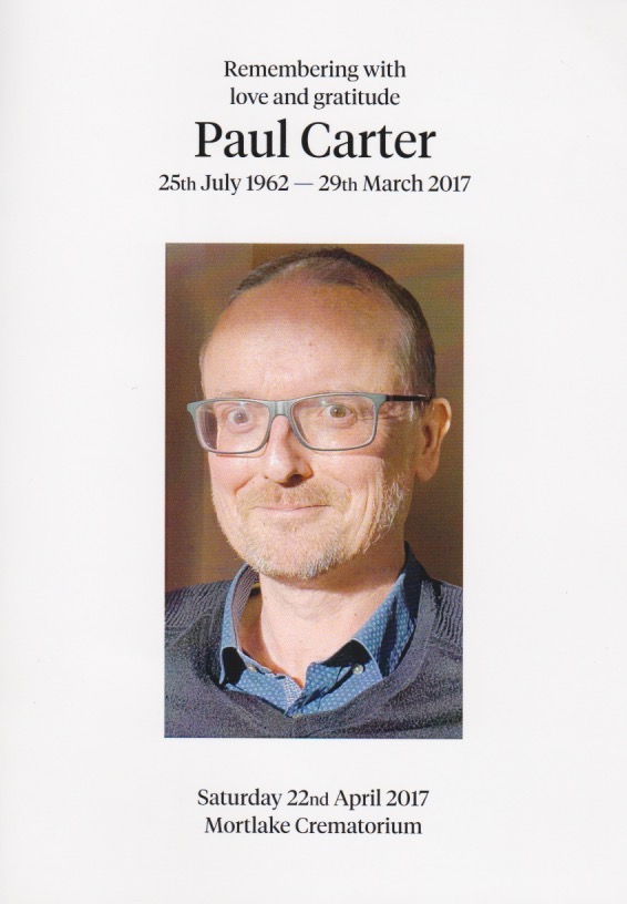 Paul Carter 1